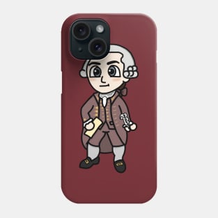 Chibi John Hancock (Small Print) Phone Case