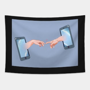 Distance love Tapestry