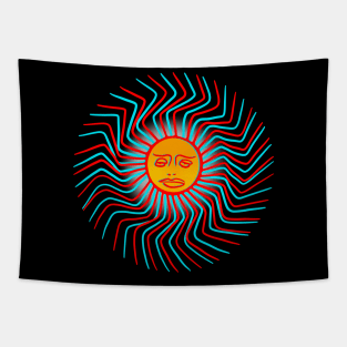 Abstract Sun Tapestry