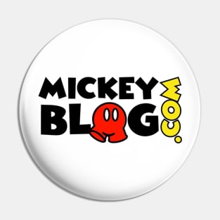 MickeyBlog Logo Pin