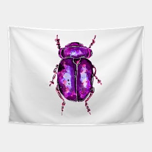 Big Pink Beetle Tapestry