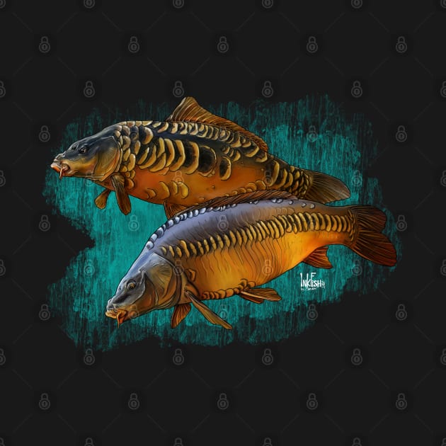 Double carp by Sandarmi