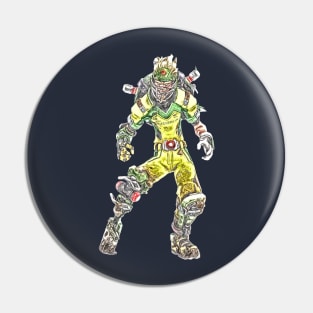 Overwatch Junkrat Cricket Skin Pin