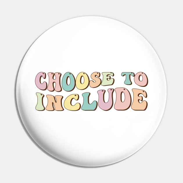 Choose to include For Autism Teacher Special Education SPED Pin by Imou designs