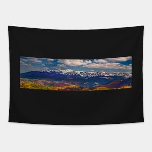 Mountains landscape Tapestry