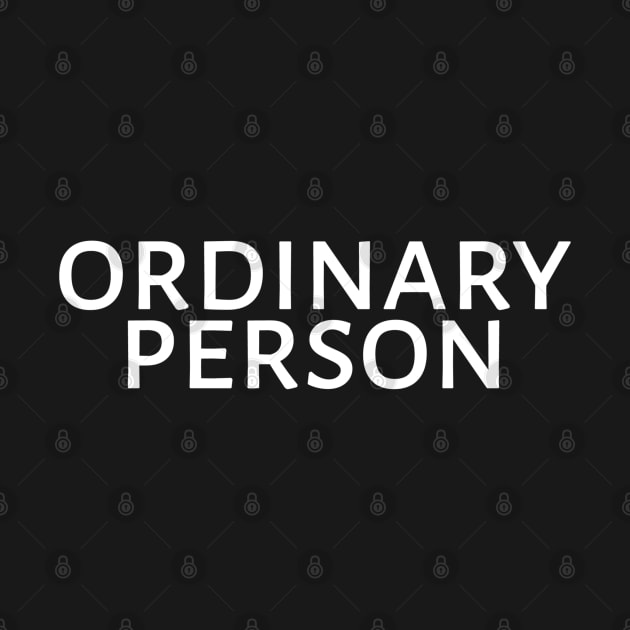 Ordinary Person by radeckari25