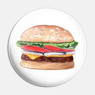 Hamburger Pin