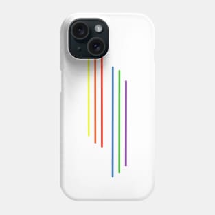 Rainbow Lines Phone Case