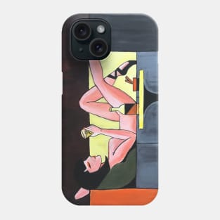 ballerina painting Phone Case