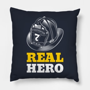 Real Hero - Firefighter Pillow