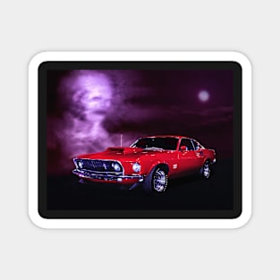 Road Spirit Boss Mustang Magnet