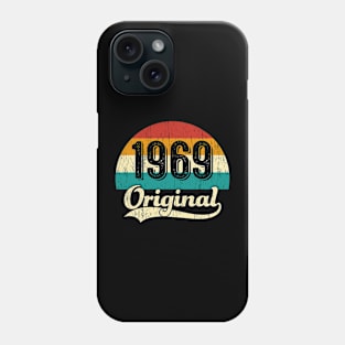 54th Birthday Gift Man Woman Vintage Original 1969 Phone Case