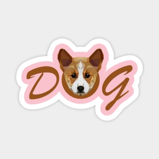 dog lover lowpoly Magnet