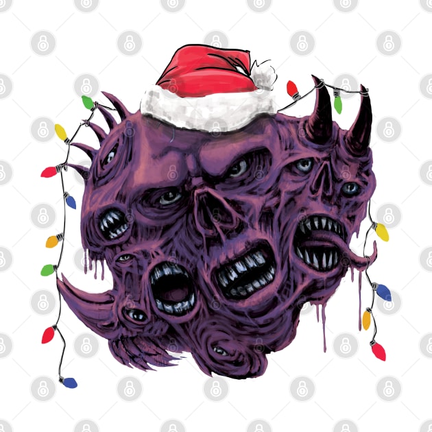 Zombie Mutant Morph Monster Christmas Edition by Shawnsonart