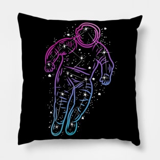 astronaut constellation Pillow