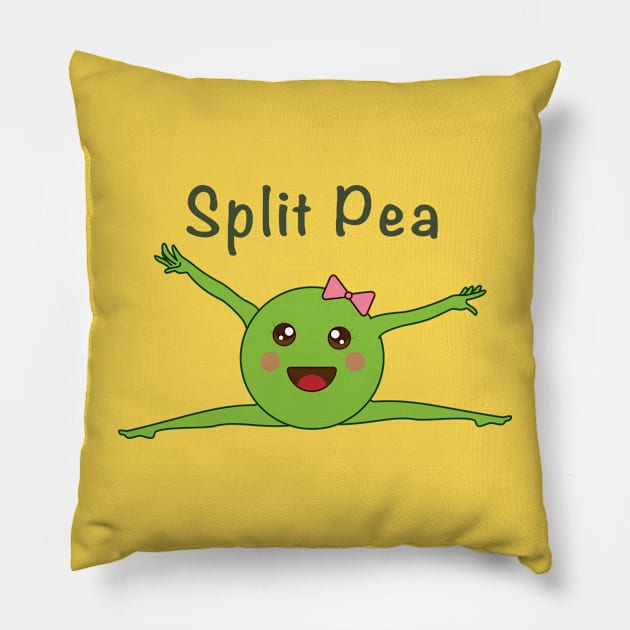 Split Pea Pillow by chyneyee