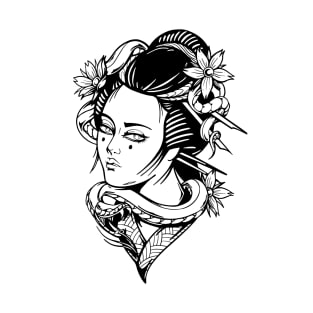 Geisha by Digent.ink T-Shirt