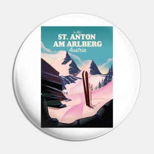 St. Anton am Arlberg Austrian ski Pin