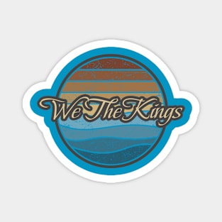 We The Kings Retro Waves Magnet