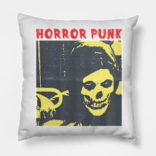 classic horror punk vintage retro Pillow