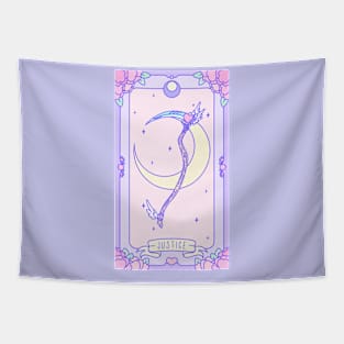 Justice - Pastel Tarot Deck Tapestry