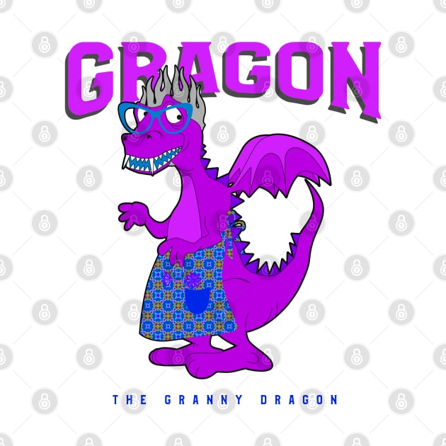 Gragon the Granny Dragon by CBV