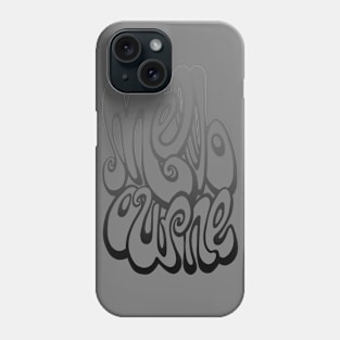 Melbourne Writing - Harbour Mist Grey Phone Case