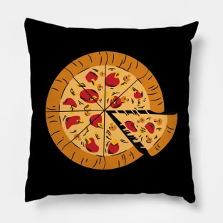 Yummy Mushroom Cheese Pizza Pillow