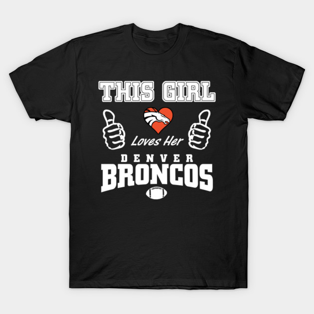 denver broncos shirt girls