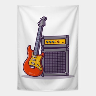 Guitar And Sound System Tapestry