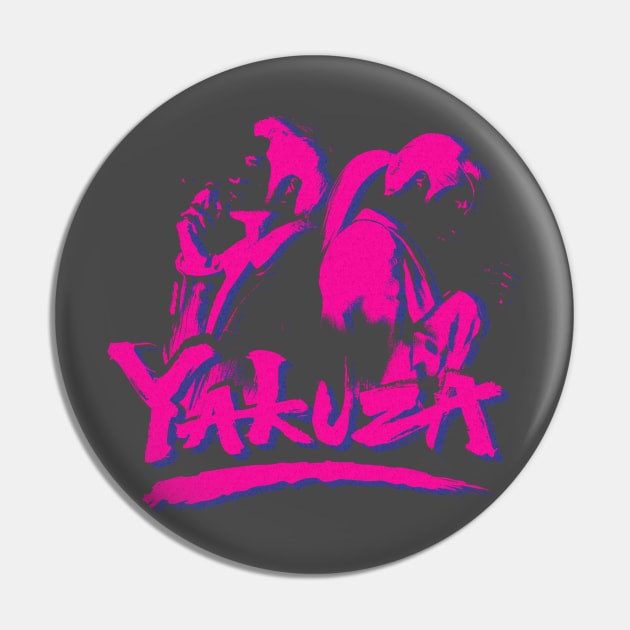 Neon Yakuza Pin by YakuzaFan