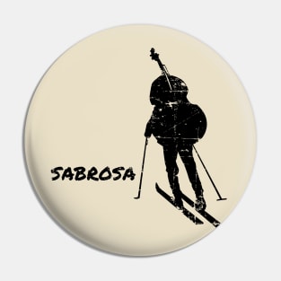 Sabrosa Distressed Black Pin