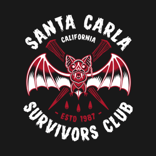 Santa Carla Survivors Club - Lost Boys - Vampire T-Shirt