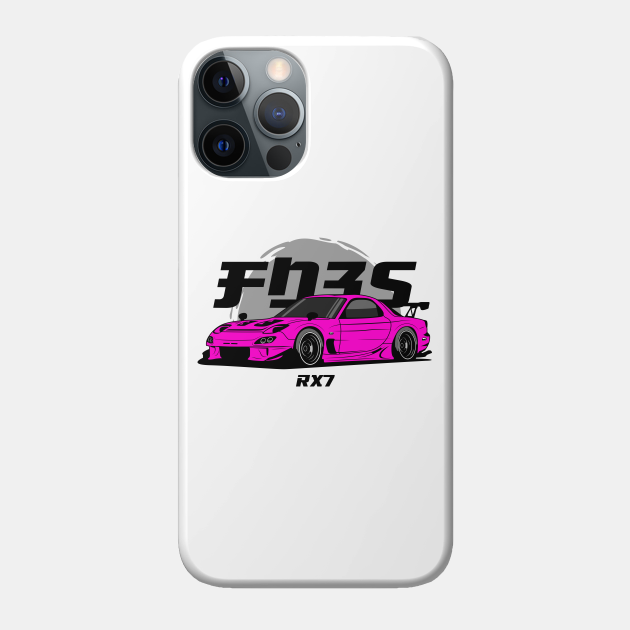Pink RX 7 JDM - Rx7 - Phone Case 