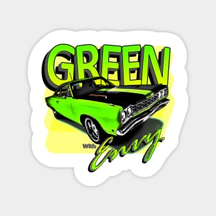 1968 Road Runner - 'Green With Envy' Magnet