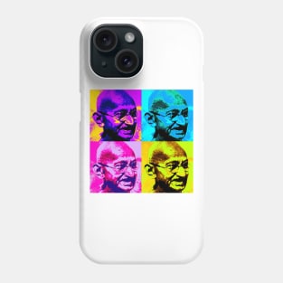 Mahatma Gandhi Pop Art Design Phone Case