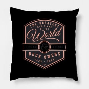 Buck Owens 1929 2006 Music D4 Pillow