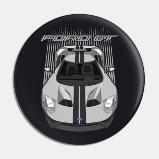 Ford GT-grey and black Pin