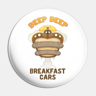 Breakfast Cars! Beep Beep! Pin