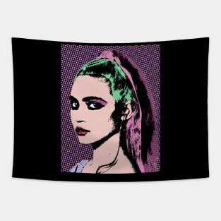 grimes style pop art Tapestry