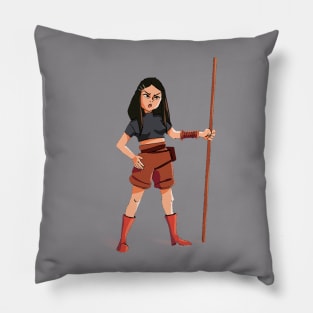 don't mess with her Pillow