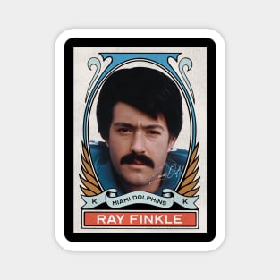 Ray Finkle Football Trading Card Magnet