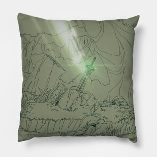 Old Glow Sword Pillow
