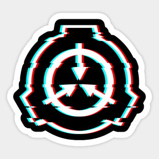 SCP Foundation logo white - Secure Contain Protect Sticker for Sale by  zachholmbergart