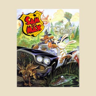 Sam and Max Hit The Road [Logo] T-Shirt