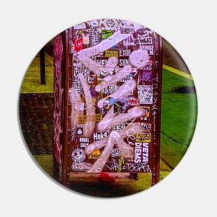 Graffiti Street Art Tag NYC Pin