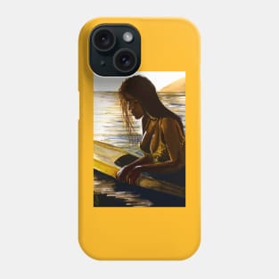 Girl surfer Phone Case