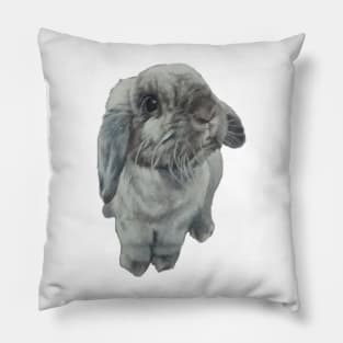 Snoopy the mini lop bunny! Pillow