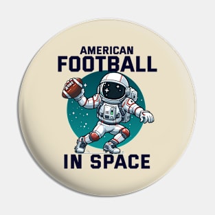 American Football Space - Play with Astro Pin