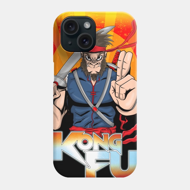 Kong Fu Phone Case by nicitadesigns